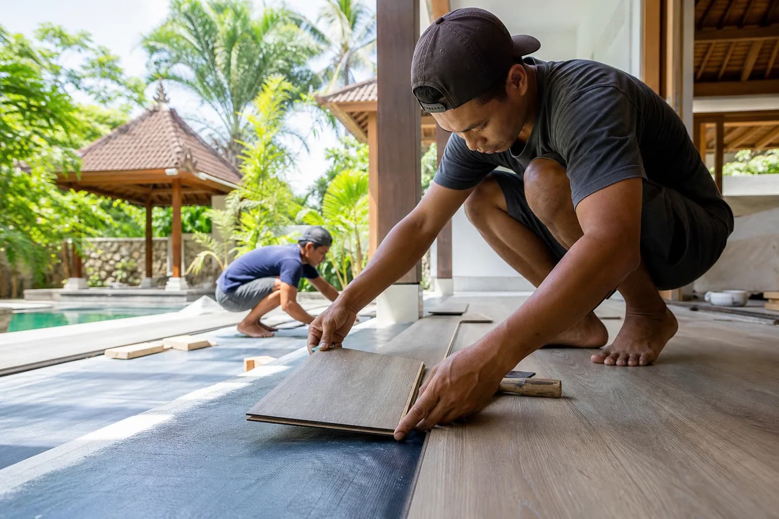 Vinyl Plank Flooring Over Moisture Membrane: Bali Retrofit Guide
