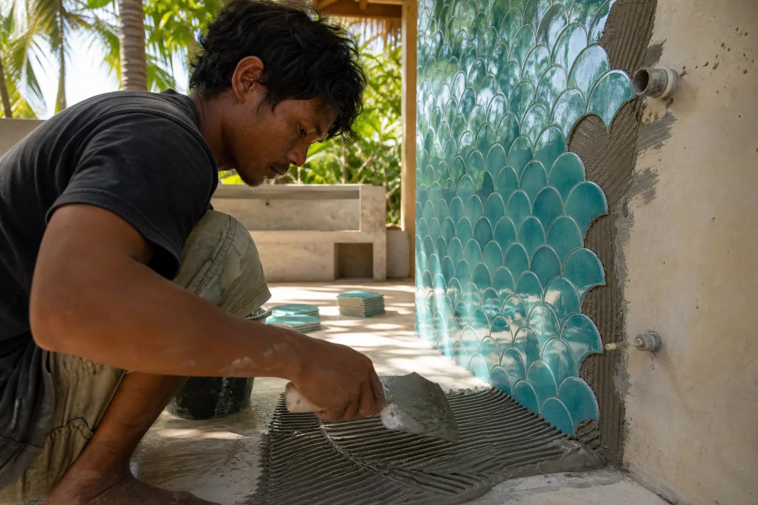 Waterproofing Detail Tile Adhesive for Bali Wetrooms Guide