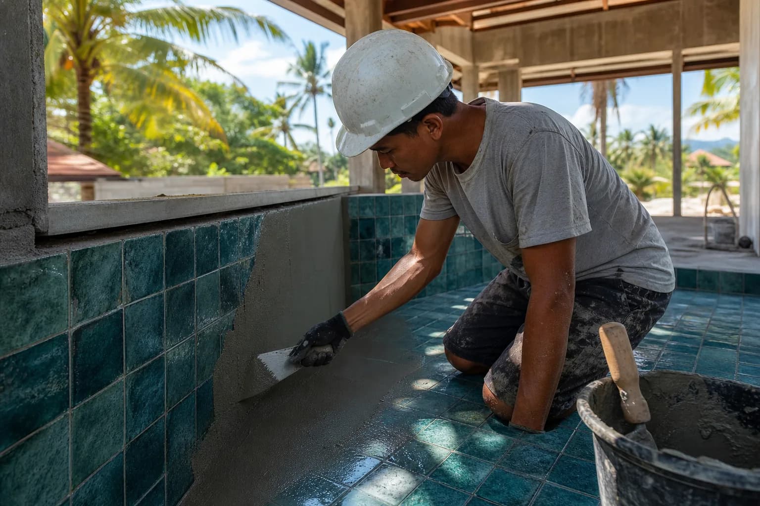 Waterproofing Tile Shower Recesses: Cementitious System Bali Spec