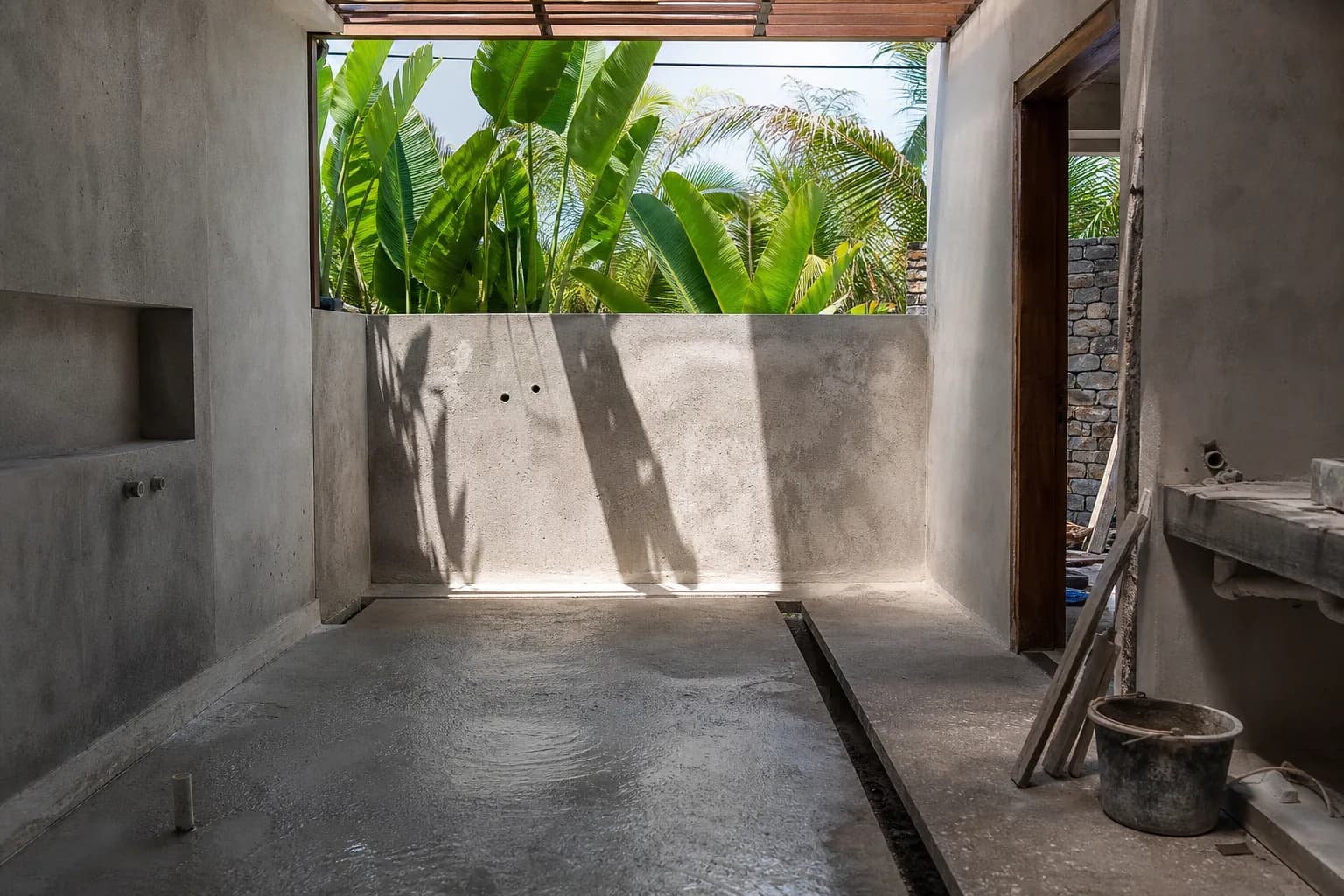 Wet Room Floor Gradient Standards Drainage Slope in Bali