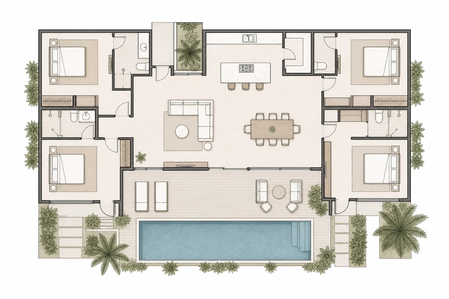 Dhara concept floor plan