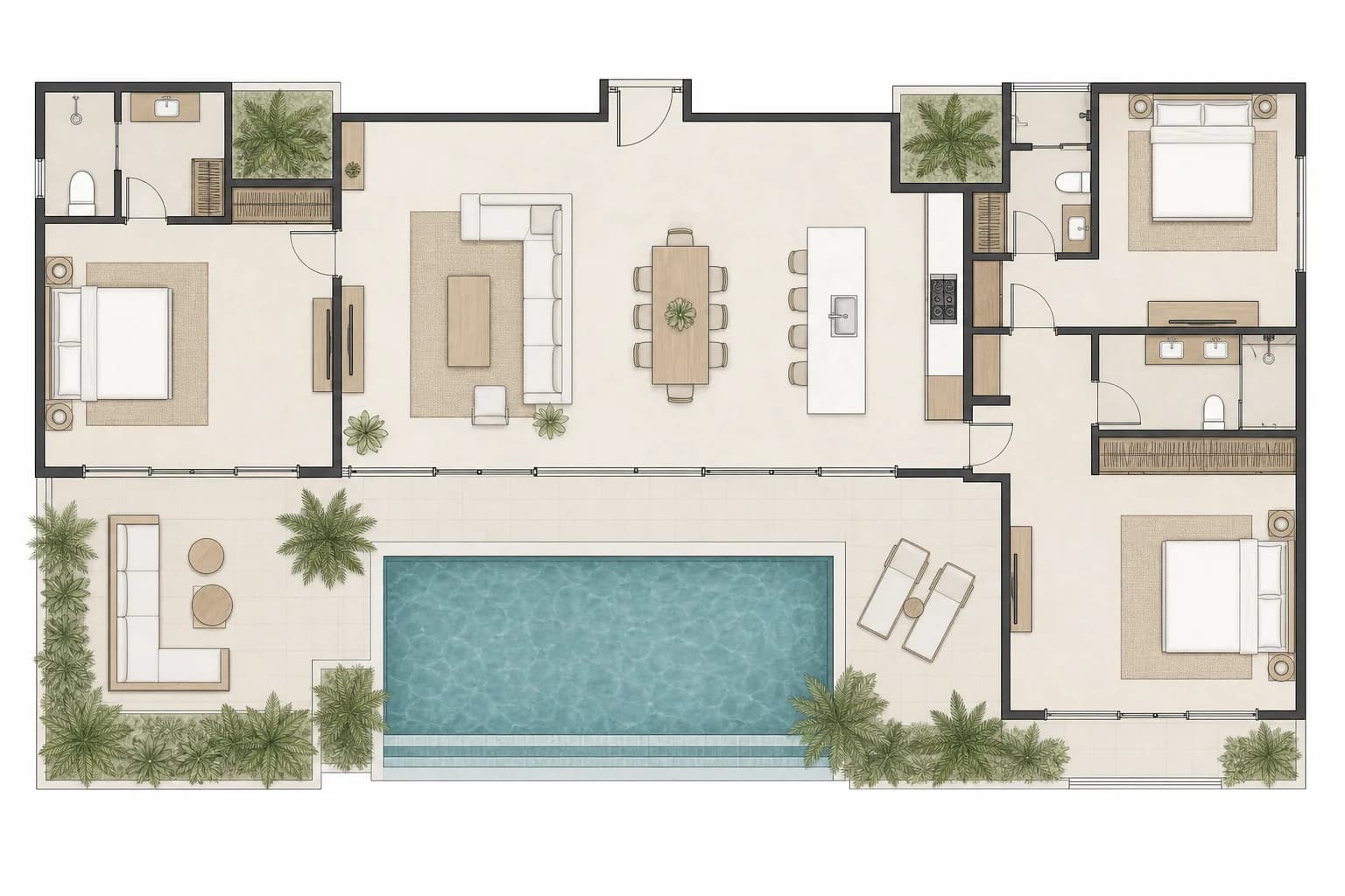 Maya concept floor plan