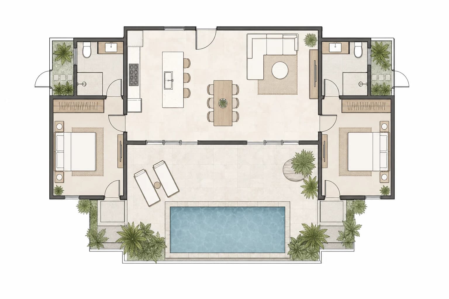 Nila concept floor plan