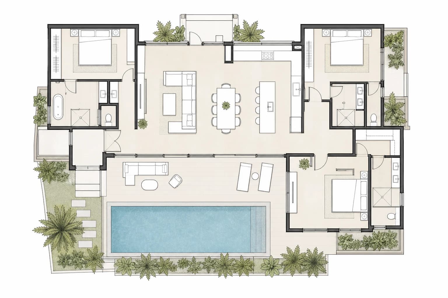 SURYA concept floor plan