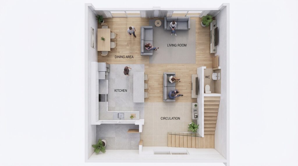 Bali Villa Construction - Floor_plan_1