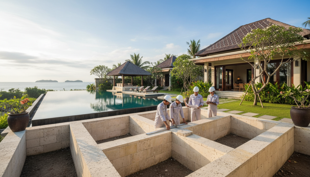 Bali Villa Construction - Bali Villa Ownership Operation