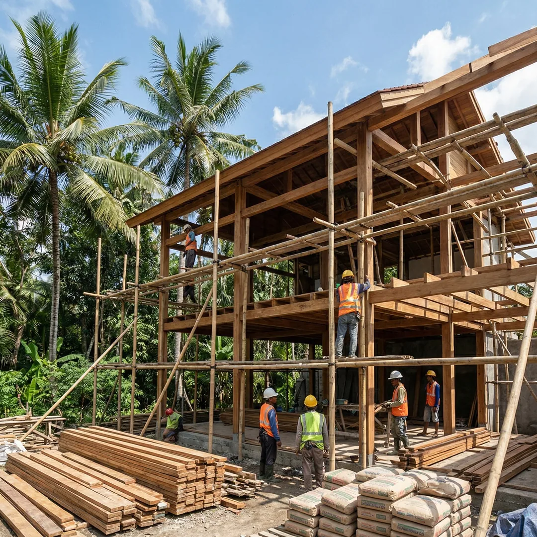 Bukit Peninsula's limestone geology demands rigorous subsidence testing before foundation work begin
