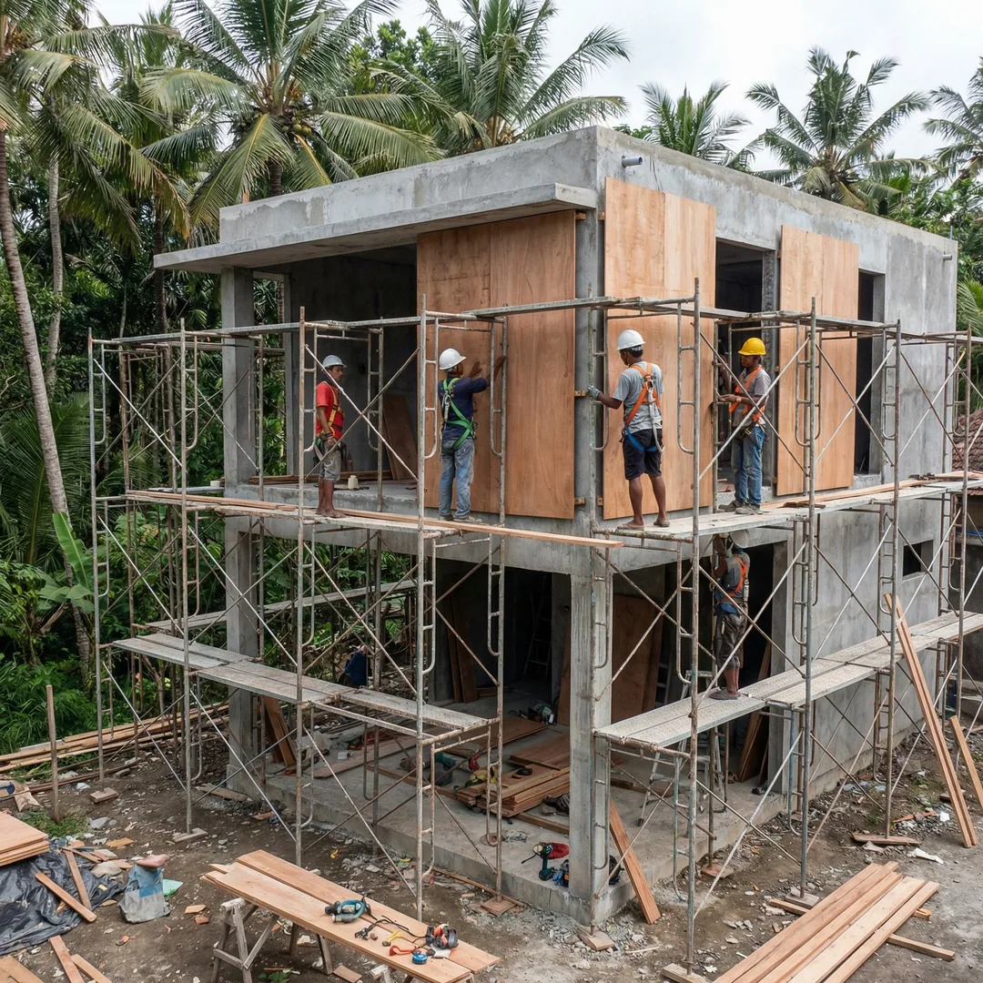 🏗️ Facade Installation | Weather Protection Systems

Exterior cladding protects structural walls fr