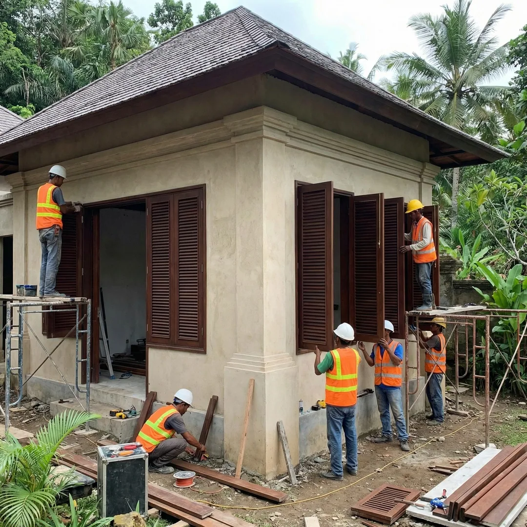 🪟 WINDOW SHUTTERS | Exterior Protection

Installing wooden or aluminum shutters provides storm prot
