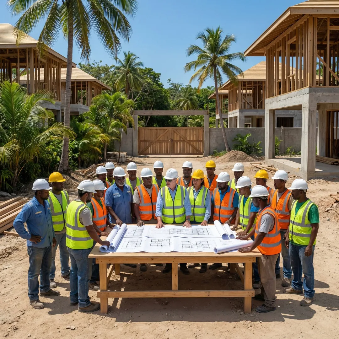 👥 CONSTRUCTION TEAM MEETING | Project Coordination

Daily site meeting with engineers, foremen, and