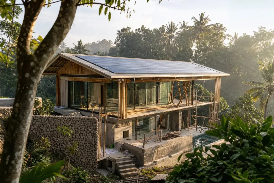 Elevate your Bali villa with sustainable design choices.
Discover how passive design and roof insulation lead the way