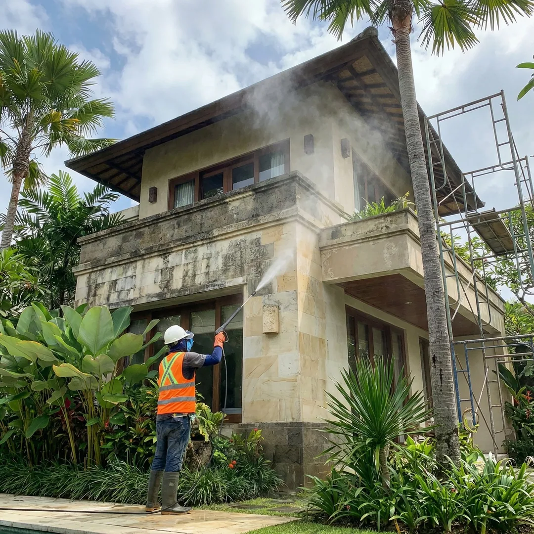 💨 PRESSURE WASHING | Facade Cleaning

High-pressure washing removes construction dust, cement resid