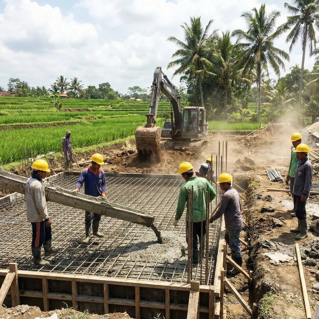 Building near Ubud's Monkey Forest requires navigating strict wildlife protection setbacks and herit