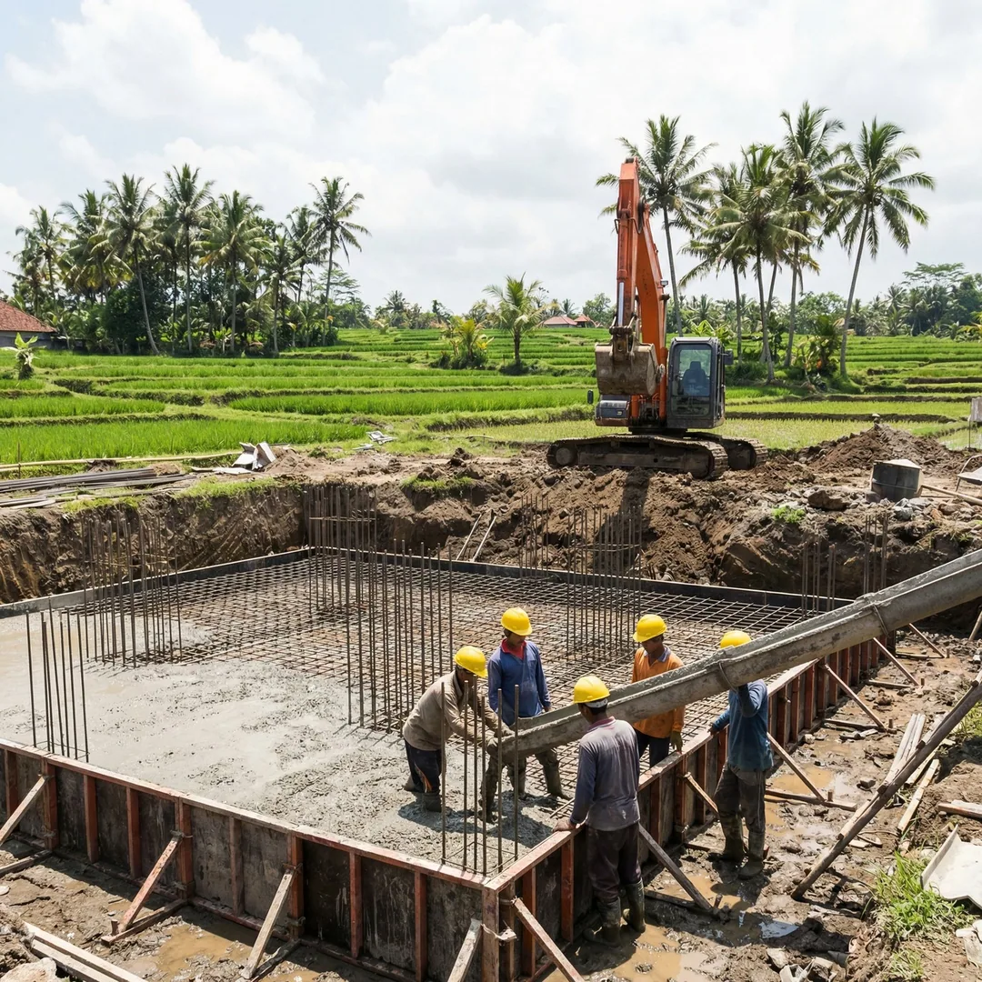 Sidemen's terraced rice fields demand precision engineering—not just aesthetic appeal. Retaining wal