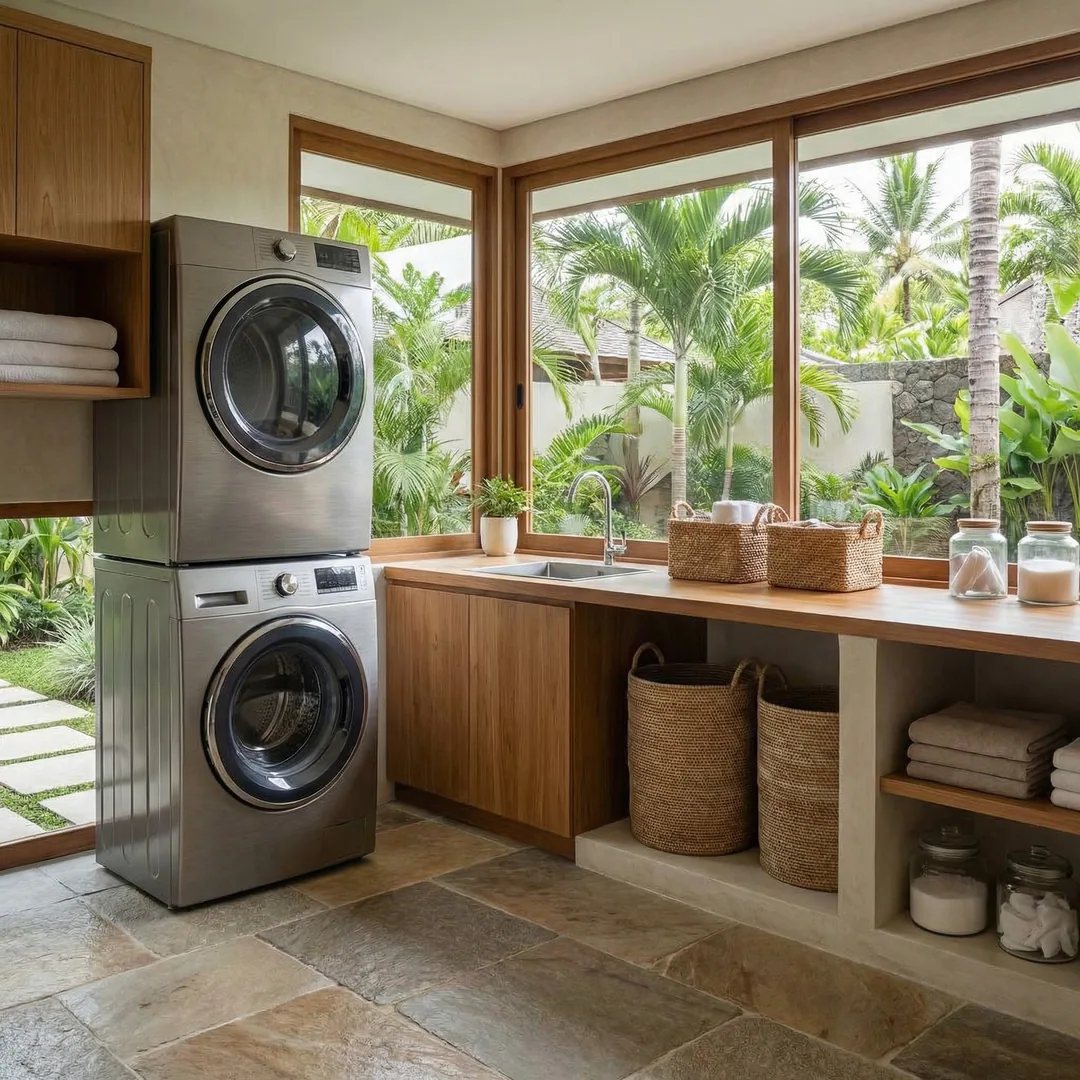 🧹 Laundry Room | Practical Spaces

Laundry areas require proper ventilation to prevent mold, draina