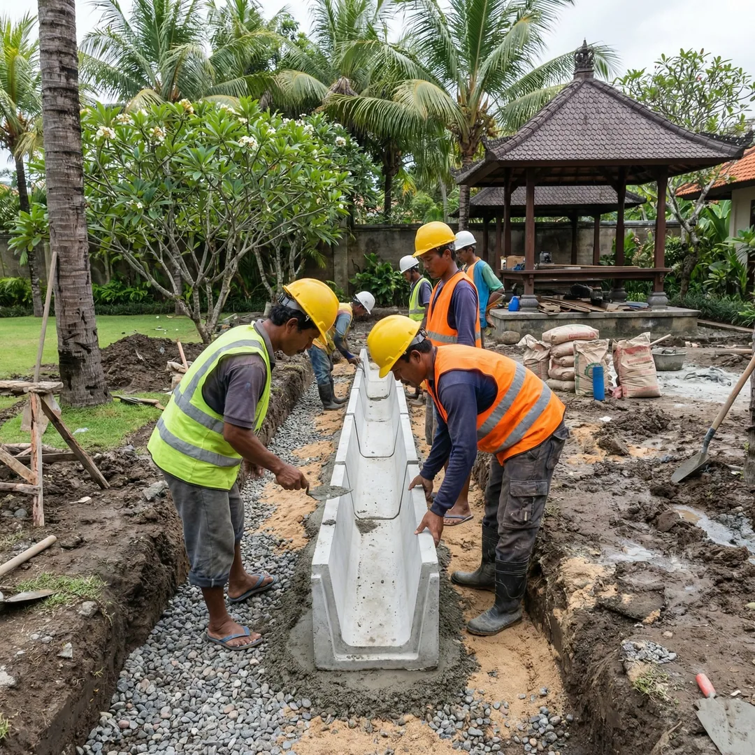 🌊 DRAINAGE CHANNEL | Landscape Water Management

Installing French drains and surface channels to d