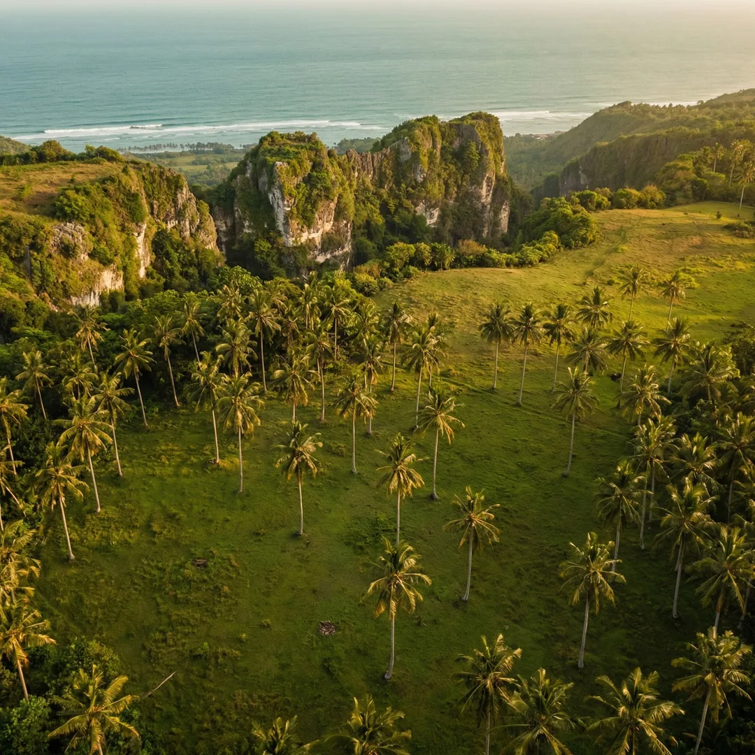 🌊 2,130 m² ITR-Verified Land | Pecatu, Bukit

Pecatu's elevated limestone terrain isn't just scenic