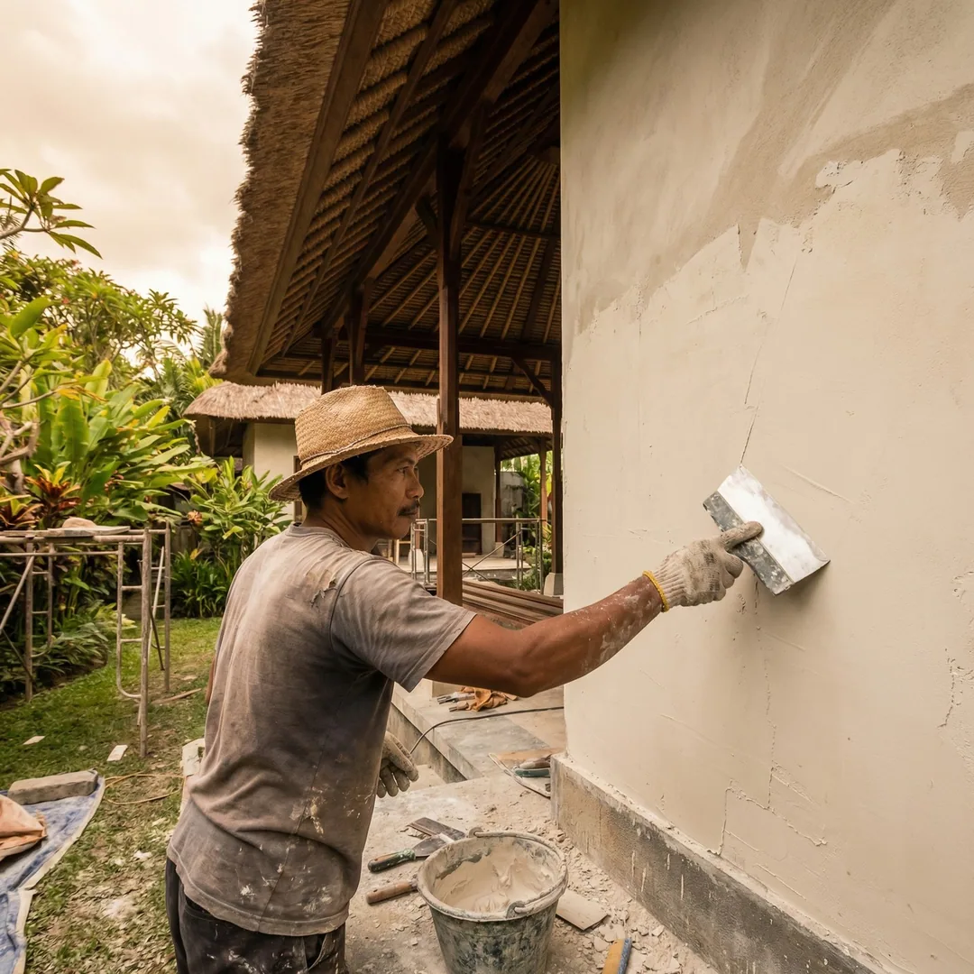 🪣 WALL PUTTY | Smooth Finishing Layer

Putty creates glass-smooth surfaces for paint. We apply 2-3 