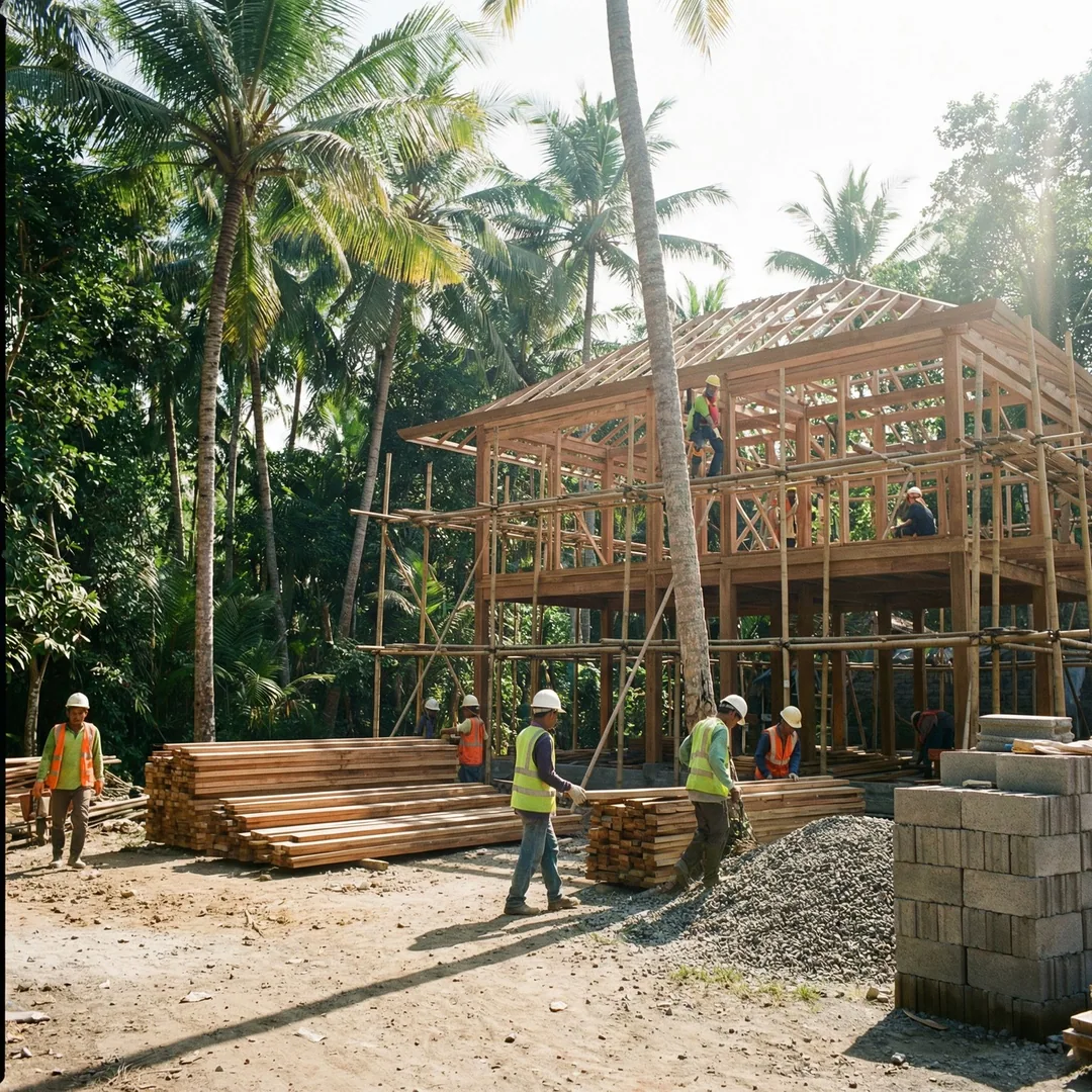 Bukit Peninsula's limestone geology demands rigorous subsidence testing before foundation work begin