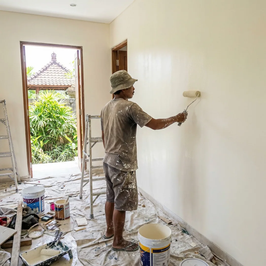 🖌️ WALL PAINTING | Final Color Coating

Exterior-grade paints rated for tropical UV and fungal resi
