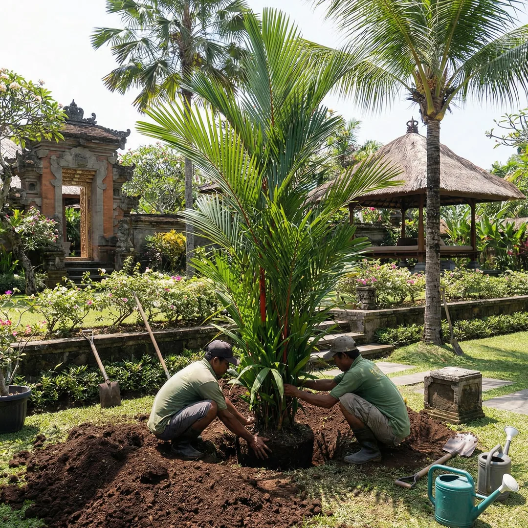 🌴 PALM TREE PLANTING | Tropical Landscaping

Mature palm installation requires root ball engineerin