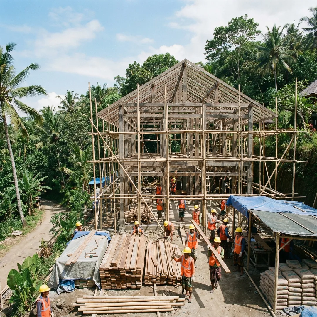 Nusa Dua's hotel zone operates under strict foreign ownership frameworks. Direct land acquisition is