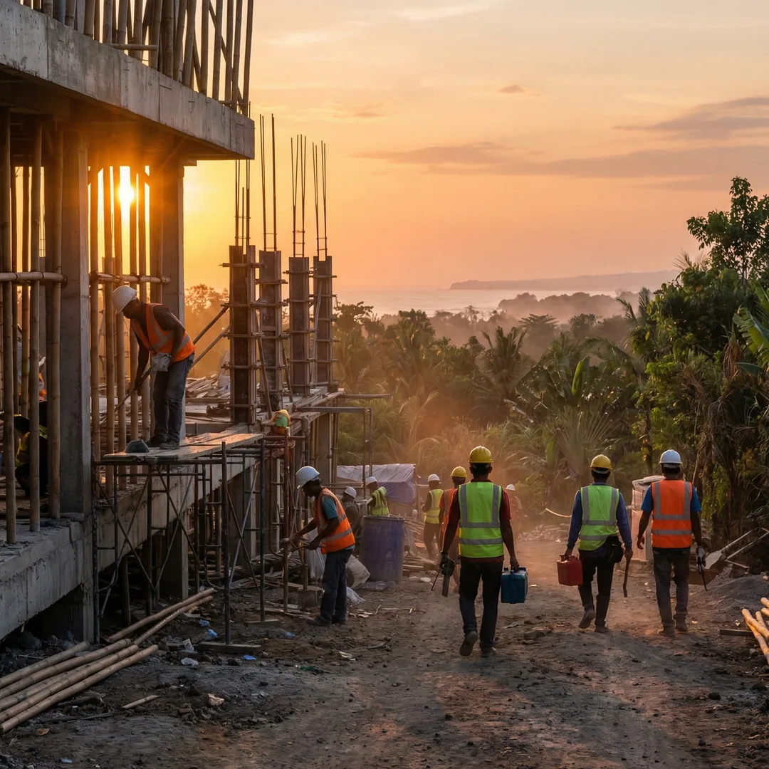 🌅 End of Construction Day | Bali Building Excellence

Every sunset marks another day of precision e