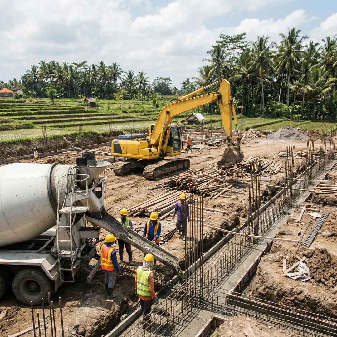 Limestone foundations on Bukit Peninsula demand precision. Drilling vs piling—each method impacts co