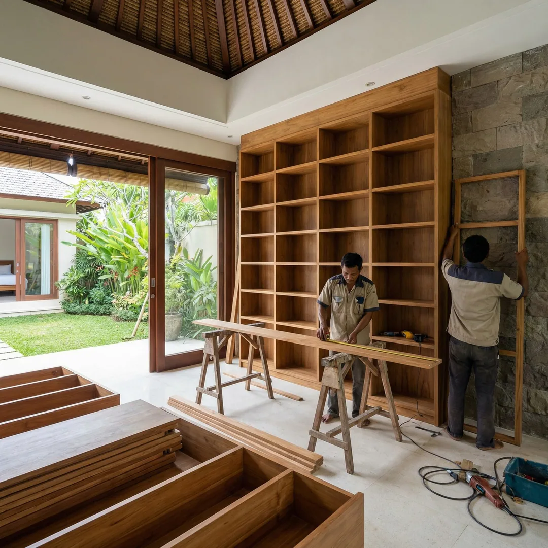 📚 BUILT-IN SHELVING | Custom Carpentry

Installing built-in bookshelves in living room. Moisture-re