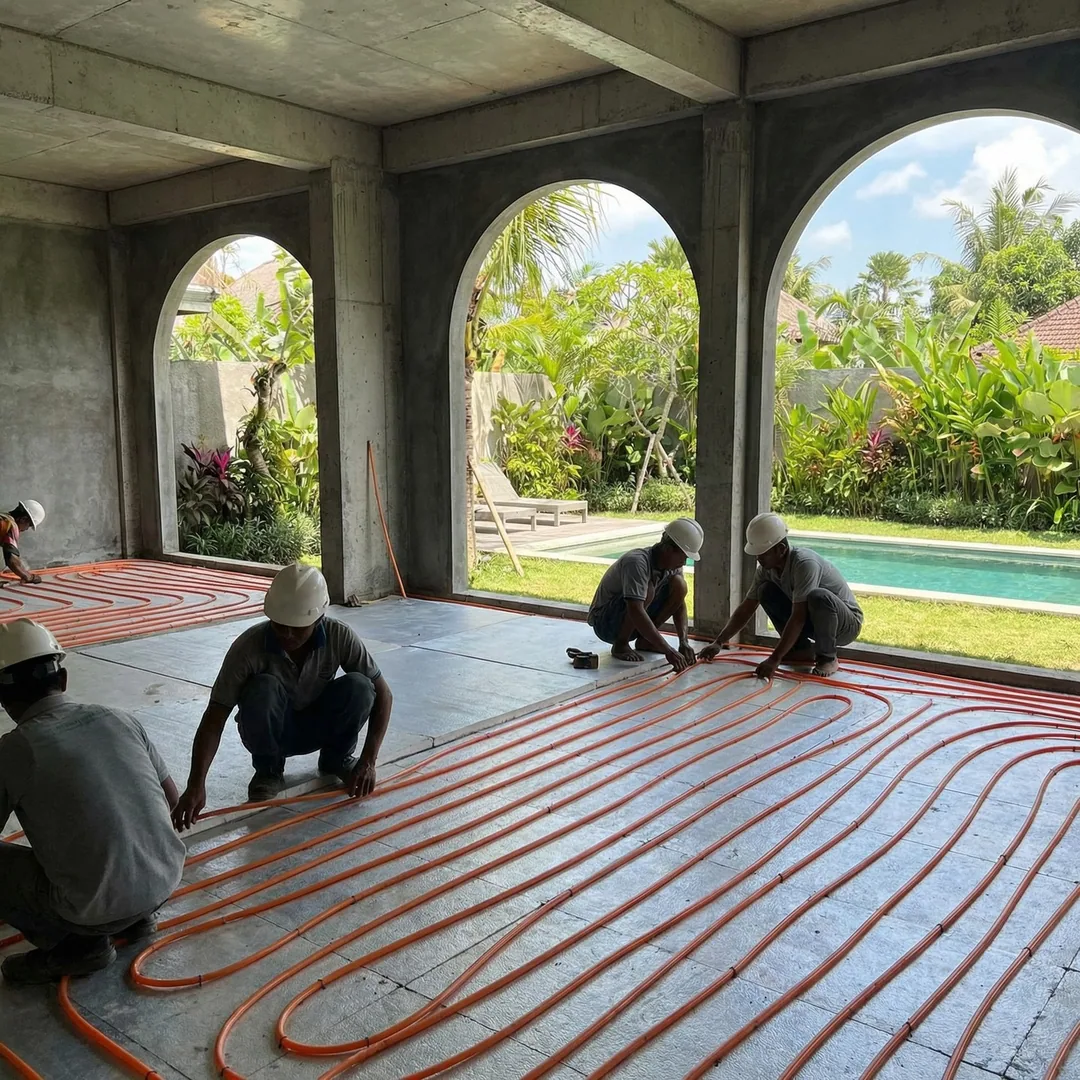 🌡️ UNDERFLOOR HEATING | Radiant System Installation

Underfloor heating pipes require precise spaci