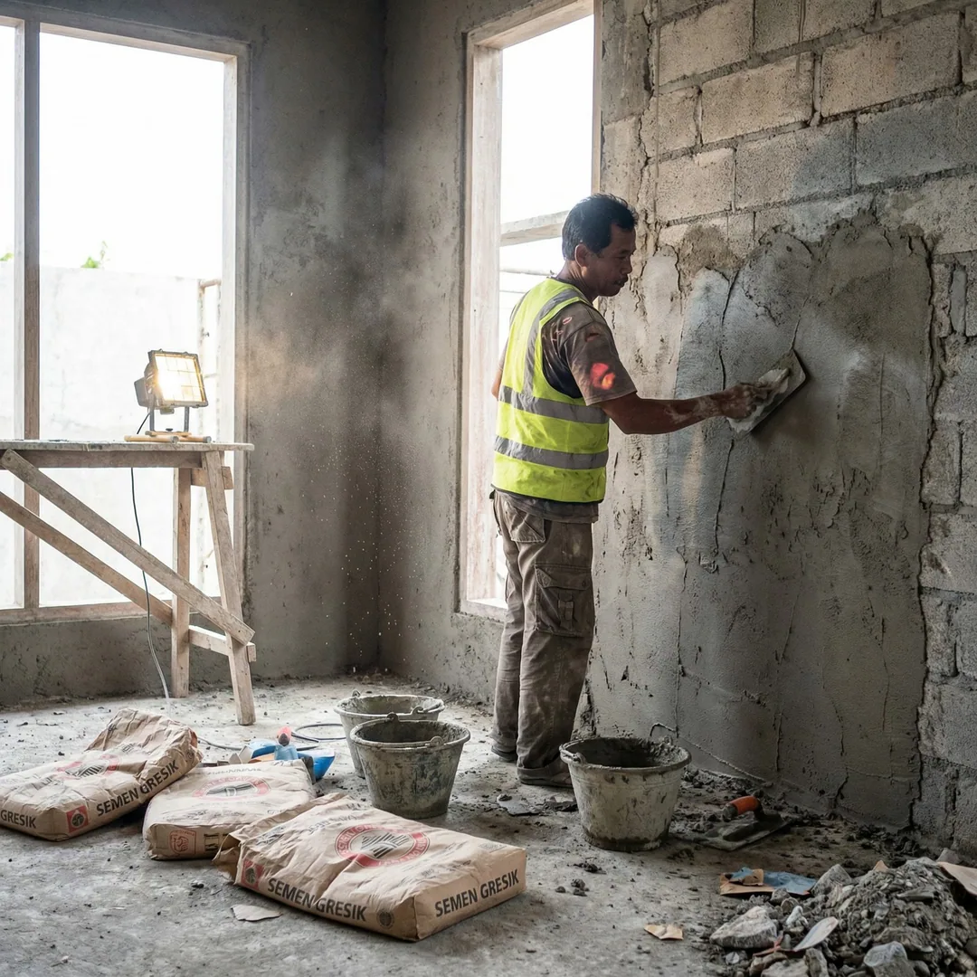 🏗️ WALL PLASTERING | Base Coat Application

Cement plastering is the foundation that determines smo