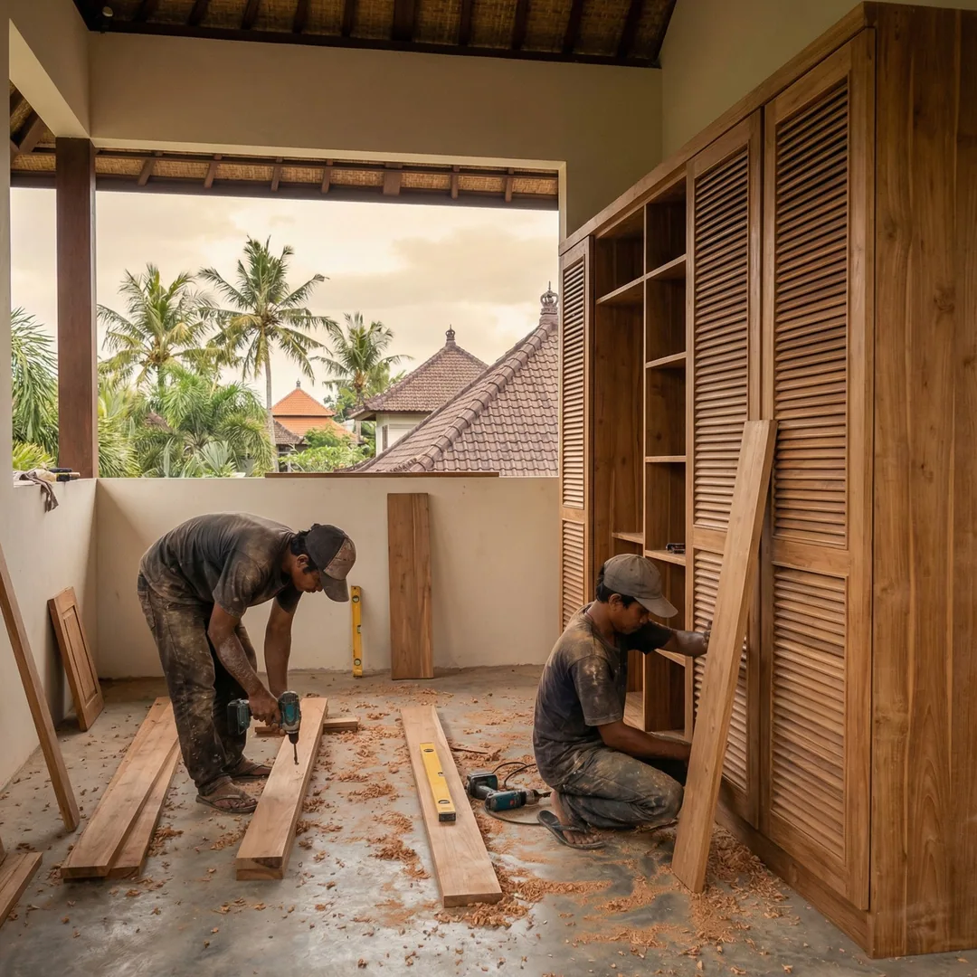 📚 Built-in Wardrobes | Custom Carpentry

Built-in storage requires moisture-resistant materials, ve