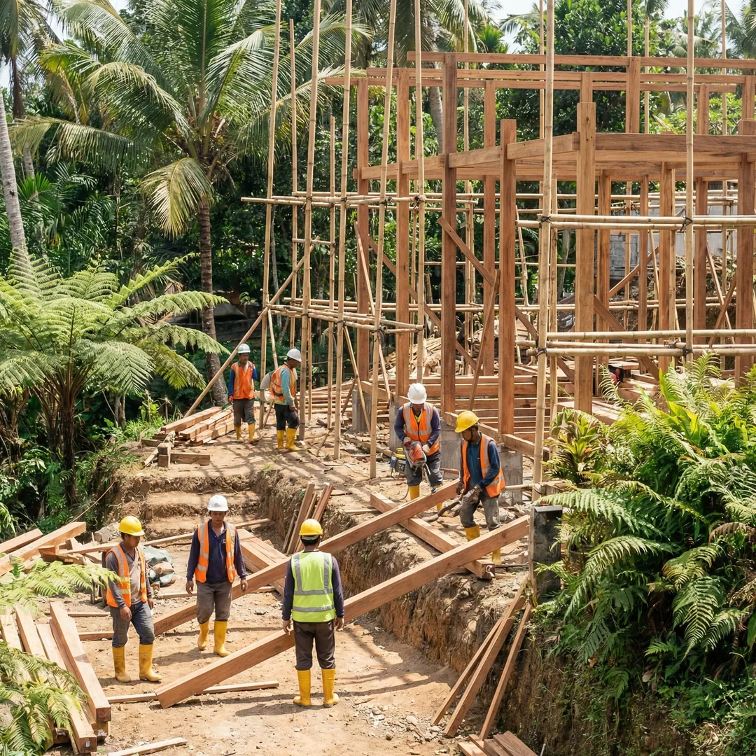 Ubud slope stabilization demands precision engineering. Our guide breaks down terracing costs, soil 