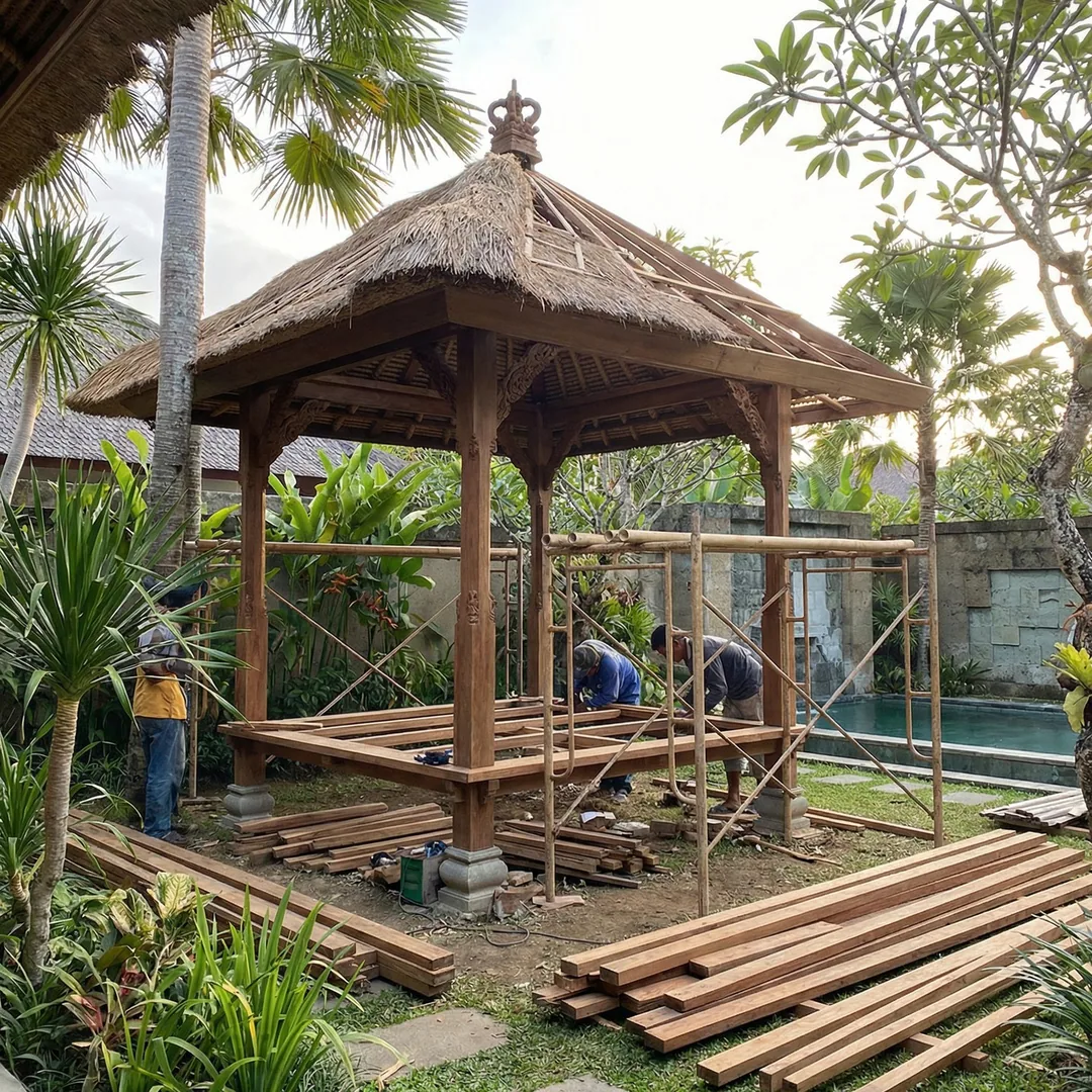 🏛️ Traditional Bale Pavilion | Cultural Architecture

Balinese pavilions combine cultural design wi