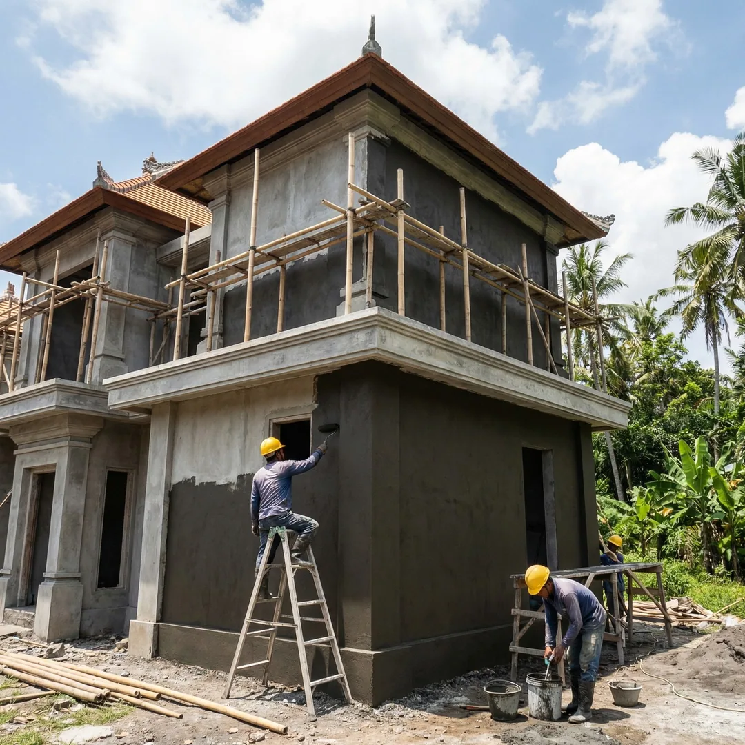 💧 WATERPROOF COATING | Facade Protection

Applying liquid waterproof membrane to exterior walls pre