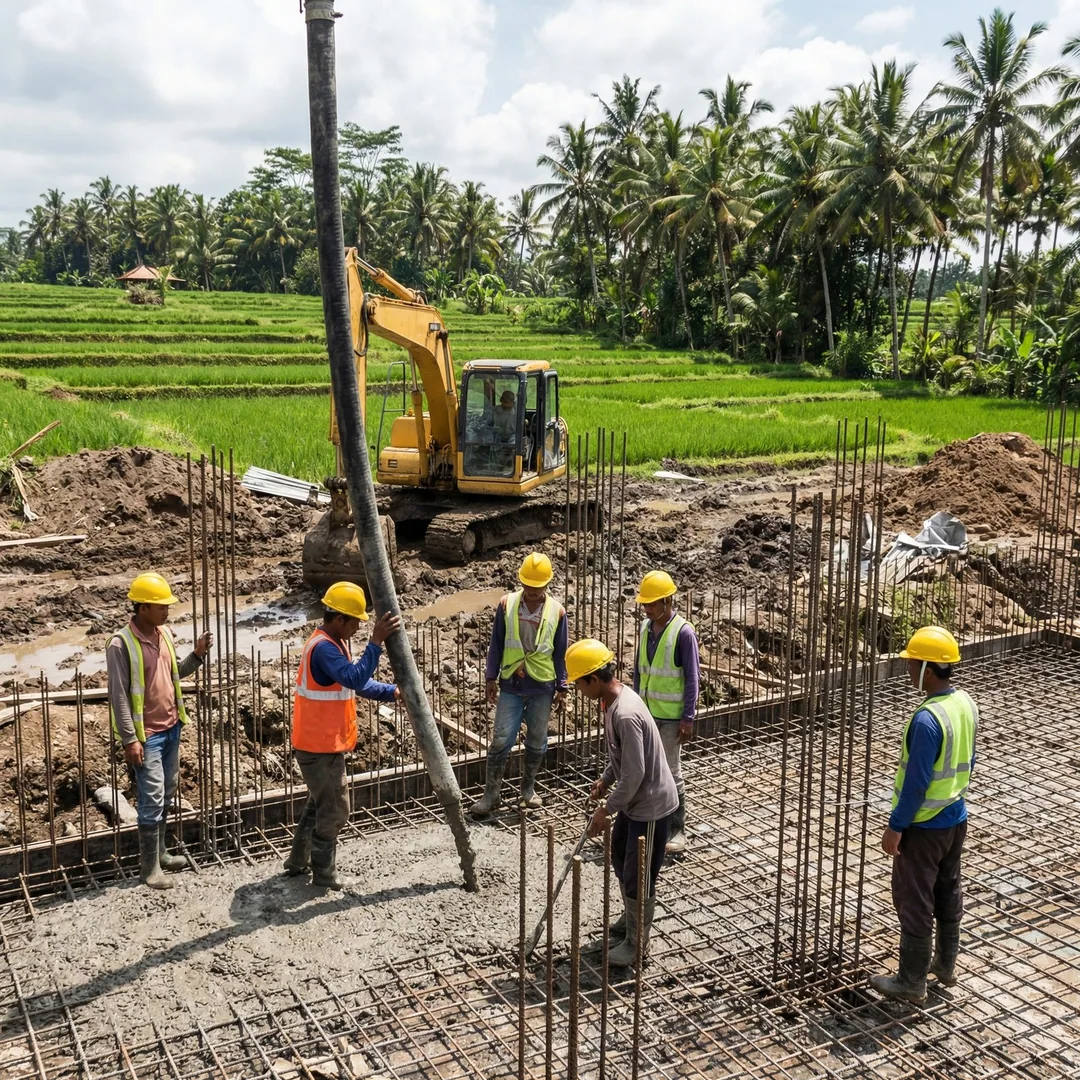 Building near Ubud's Monkey Forest requires navigating strict wildlife protection setbacks and herit