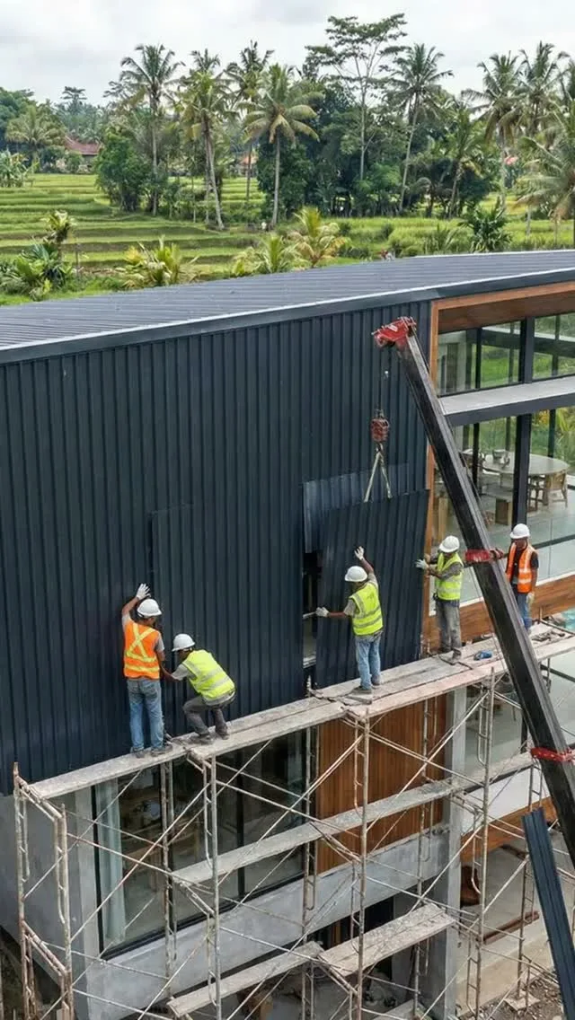 Building in Bali, day by day 🏗️
Real progress from our current villa sites — no renders, just the build.
Costs, timeli